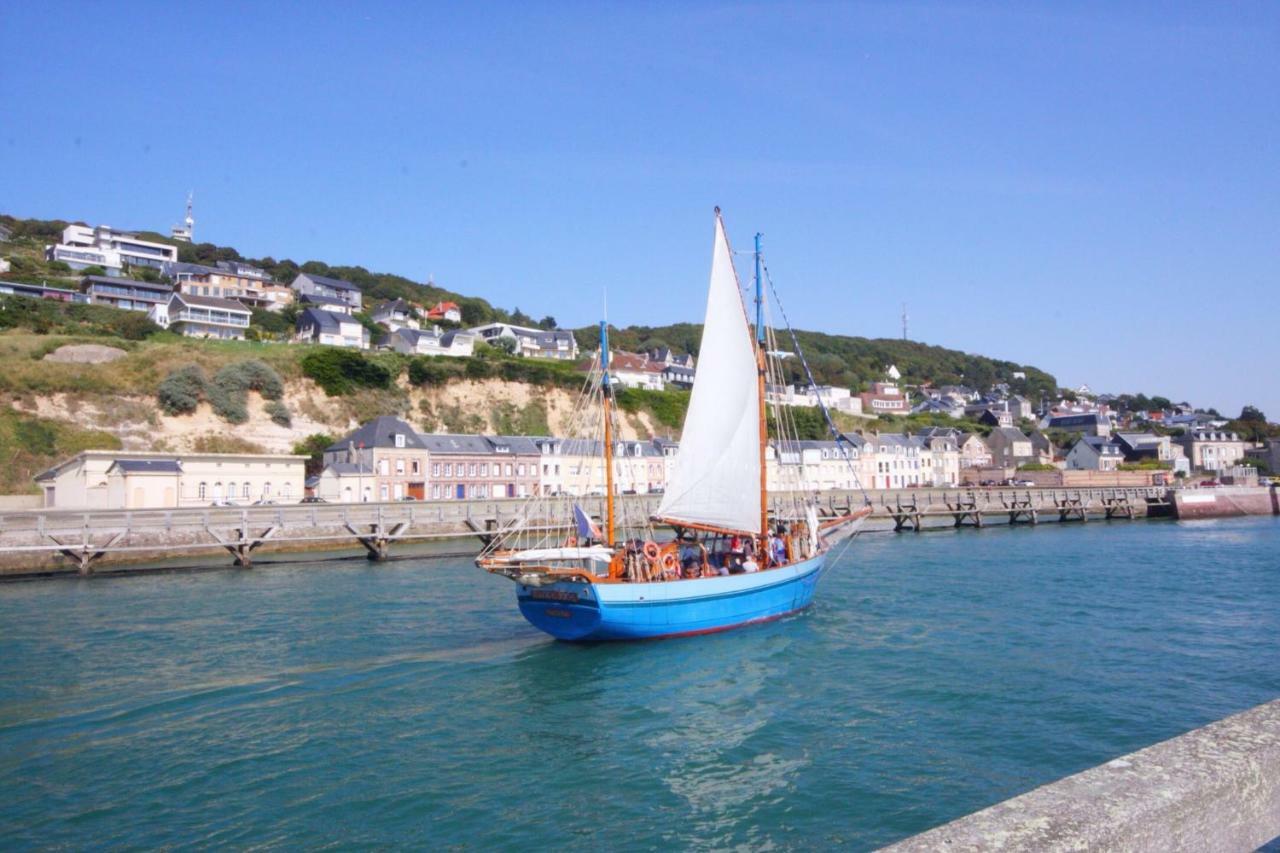 " Le Leana Cardi " Fecamp Bord De Mer Exteriör bild